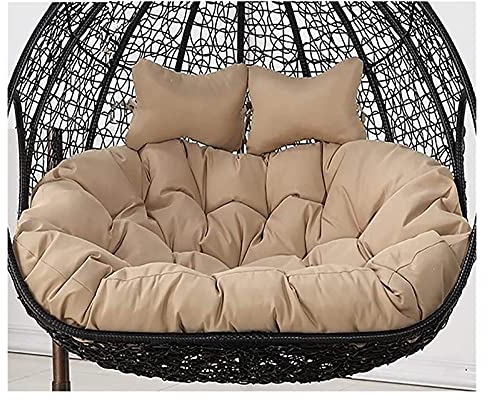 forestalk Villa Patio Garden Outdoor Gartenstuhl große Kissen wasserdichte doppelte Papasan Stuhl Kissen, große verdickte Hängern Eier Hängematte Stuhl Kissen Schwungstuhl Kissen Kissen Pads