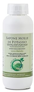 Sapone molle di Potassio: lava melata/Fumaggine, adesivante, emulsionante - corroborante liquido- COLTIVAZIONE BIOLOGICA DI ALTA QUALITÀ (1 Kg)