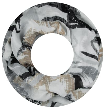 Majea Damen Loop Schal Schlauchschal Halstuch (880021)