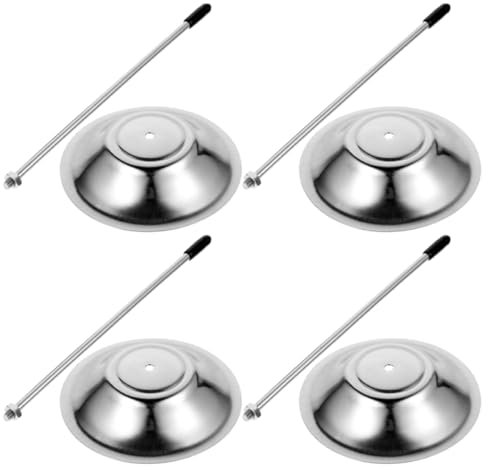 LALAFINA 4stücke Teiliger Quittungsspieß Briefbeschwerer Schreibtisch-quittungshalter Restaurant-papierhalter Scheckspieß Spindelstange Rechnungshalter Notizspieß Für Büro Zuhause