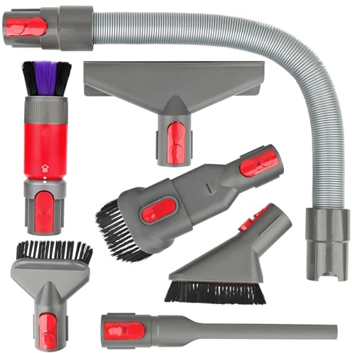 Kit de Accesorios para aspiradora inalámbrica Dyson Gen5 V15 V15s V12 V11 V10 V9 V7 V8 Detect Cyclone Torque Drive Absolute Animal Aspirador inalámbrico, Accesorios de Cepillo de Limpieza para el