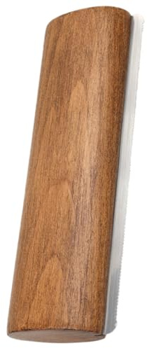 GRIRIW Pferdehaarschaber Metallbürste 20cm Mit Holzgriff Für Pferdefellreinigung Und Durchblutungsförderung Bei Pferden Und Nutztieren