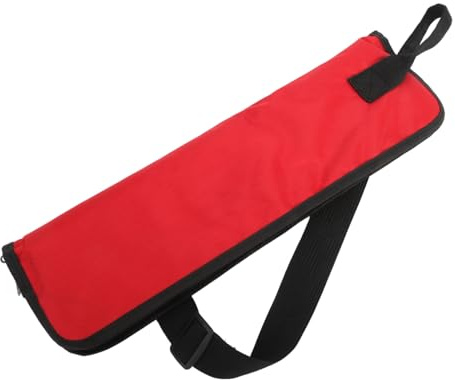 HAMPPLIES Trommelstocktasche Aus Polyestermaterial Und Platzsparend Für Instrumentenzubehör Klein Und Leicht