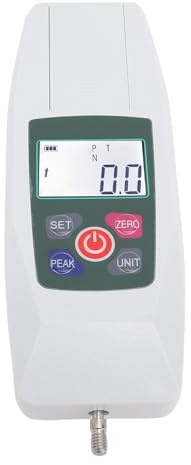 Digitale Kraftmessgeräte, 500N -Kraftmesser Digitaler Druckmesser mit Hinten Beleuchtetem LCD -Automatik -Ausschalten Digitaler Druck -Pull -Dynamometer für Qualitätskontrolle
