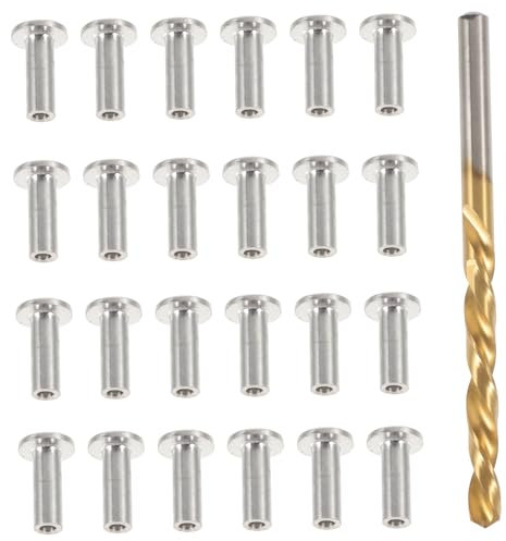 DIYEAH Fundas Protectoras Para Barandillas De Cables y Barandillas De Terraza Acero Inoxidable T316 Resistente Al Desgaste Conector Rápido Para Instalación 31 Piezas Kit Para Uso Exterior e Interior