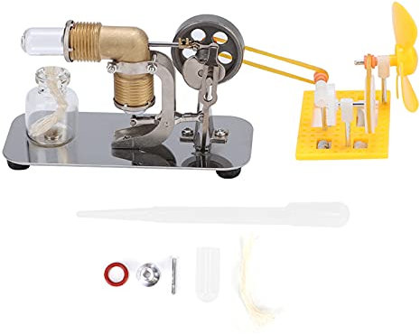 High Temperature Stirling Engine DIY Physical Education Model Toy Gift