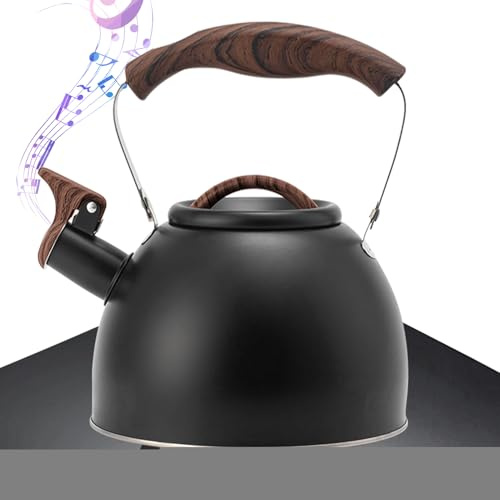 Hervidor de agua caliente | hervidor de agua | hervidor de agua | 3L vintage silbato - | resistente al calor -mango -cocina retro -estilo silbato teteras | accesorios de cocina para estufa camping