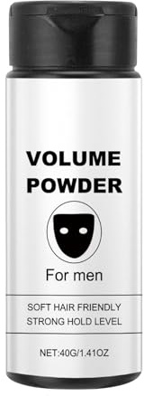 TyCylKu Poudre de coiffage pour homme - 40 g - Pour cheveux fins - Volume : poudre de coiffage - Poudre de texture pour cheveux moelleux - Poudre texturante - Poudre de texture capillaire - Poudre
