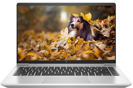 HP EliteBook 645 G9 Laptop empresarial, 14 Pulgadas FHD (1920x1080), AMD Ryzen 5 Pro 5675U, 8 GB de RAM, 256 GB SSD, sin cámara, Teclado QWERTY Estadounidense, Windows 11 Pro (reacondicionado)