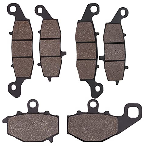 Cyleto Plaquettes de Frein Avant et Arrière pour Kawasaki ER-6f EX650 EX 650 2006-2011 ER-6n ER 650 ER650 2006-2010