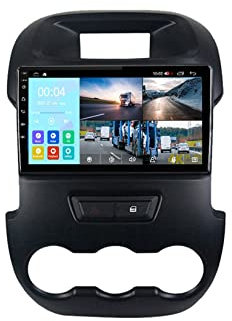 LIUWEIE Andriod 10 Navegación GPS Navegador para Ranger XLT 2011-2016 9 Inch Bluetooth CocheCoche GPS Car Estéreo Receptor Video Pantalla Resistiva Receptor De Video Y Radio (Color : T600 2G 32G)