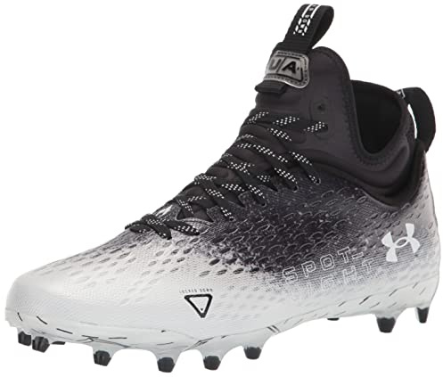 Under Armour Men's Sportlight Lux MC 2.0, (001) Black/White/White, 11, US