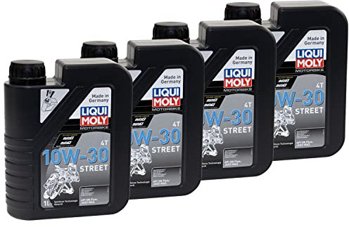 Motoröl Motor Öl LIQUI MOLY Street 10W-30 4 X 1 Liter