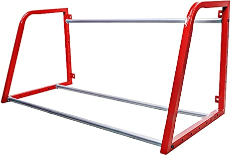 LVLONG Reifenregal Garage Hängende Wand Reifenregal, Werkstatt-Mehrreifenlagerregal mit Beschlägen, Schwerlast-Lagerregale mit Einstellbarer Nabenfelge aus Metall