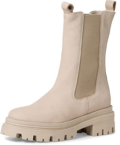 Tamaris Damen Klassische Ballerinas, Frauen Flats,TOUCHit-Fußbett,Slip-ons,klassisch elegant,Ballerinen,Pumps,Halbschuhe,Slipper,Antelope,39 EU