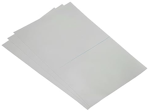 PATIKIL 20x30cm Polarisierte Folie Blätter 3 Packung Kleber Polarisator Linearer Polfilter für Bildschirm Fotografie Beleuchtung 0°