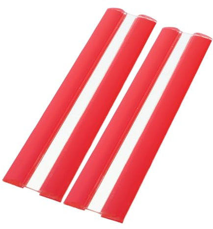 Homoyoyo 2pcs Self-Adhesive Acrylic Hinges Fridge Door Hinges Double-Sided Tape Flexible Multi-Functional Household Cabinet Replacement 150x33mm