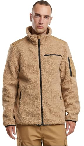Brandit Teddyfleece Ramble Jacket, Farbe: camel, Größe: L