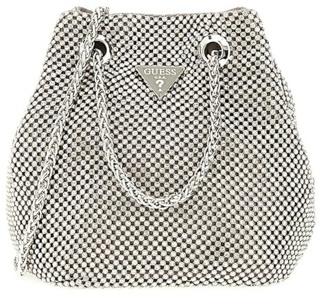 GUESS Zalina Mini Pouch Silver