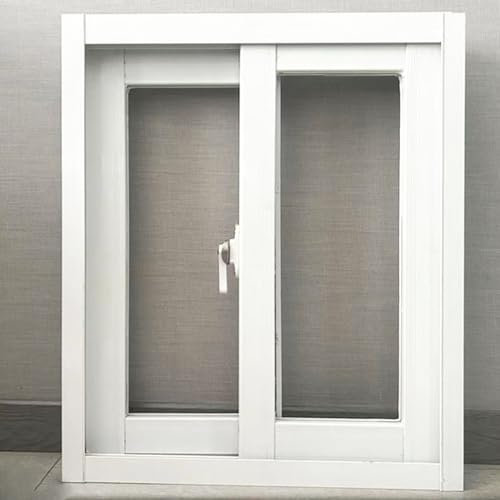 Fenêtre De Sous-sol De 60 Cm De Large, Fenêtres Coulissantes Horizontales Pour Ventilation Sur Le Toit Du Garage, Salle De Bain, Petite Fenêtre De Remplacement Pour Puits Lumière(White,WxH 24x54in(61x