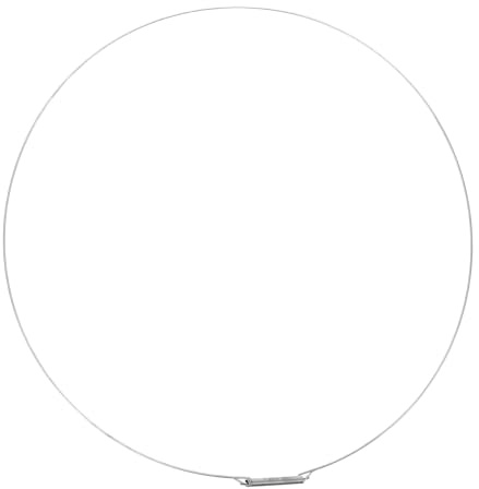 HOLIDYOYO Morsetto a Molla in Acciaio Inox 32Cm Anello Tenuta Porta Lavatrice Ricambio Universale Per Lavatrici a Tamburo Protezione Perdite Acqua E Danni Interni