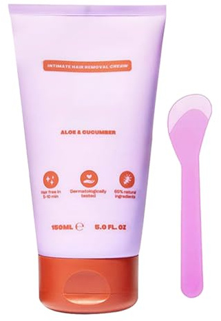 150 Ml De Crema Depilatoria Para Vello Corporal - Crema Para Remover Para El Cabello Para Mujeres | Loción De Depilación De Brazos De La Axila, Calmante Producto Sin Dolor Para Mujeres Para