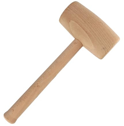 Maillet de Menuisier Rond Tonneau en Bois de Hêtre - Longueur 290 mm - 340 g