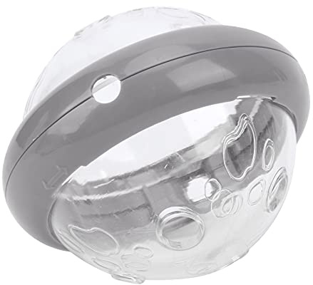 NOENNULL Puzle de comida para mascotas, juguete para platillos voladores, alimentador lento para perros y gatos, dispensador de tratamiento interactivo, estimulación mental, control de porciones