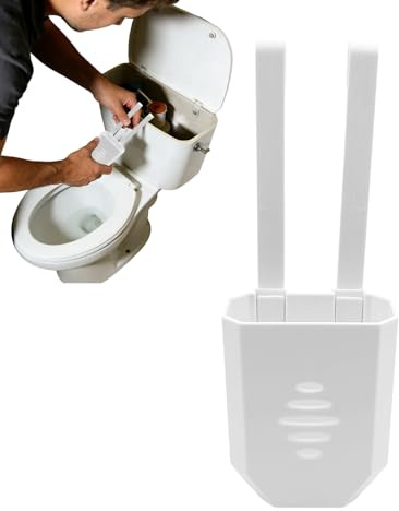 Toilettenbecken Tablettenhalter Verstellbare Halterung für einfache Montage | Toiletten Tank Organizer Für Reinigungstabletten Für Hotel Wohnung Gewerbe Vermietung Bäckerei