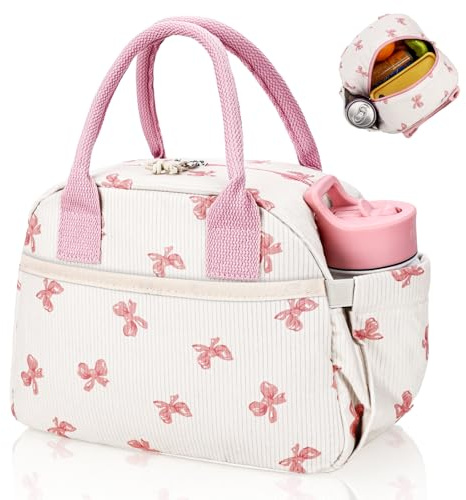 Desing Wish 10L Bolsa Termica Porta Alimentos Mujer Hombres Porta Bolsa Comida Trabajo Bolsa Merienda Fiambrera Bolsas Termicas Almuerzo Saco Termico Isotermica Portatil Lunch Bag Picnic Lonchera