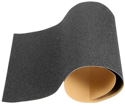 Toyvian Nastro Antiscivolo Per Skateboard Foglio Perforato Nero In OS780 Multi-Funzione E Protettivo Per Tavole Da Surf