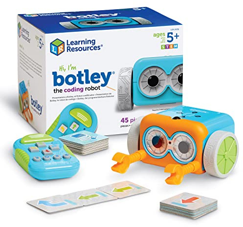 Learning Resources Botley the Coding Robot - Code Games for Boys and Girls, Robotics for Kids, STEM Programming, Scientific Building Toys, Engineering Gift Set