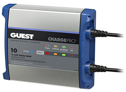 Guest 2710A Guest On-Board Battery Charger 10A / 12V; 1 Bank; 120V Input