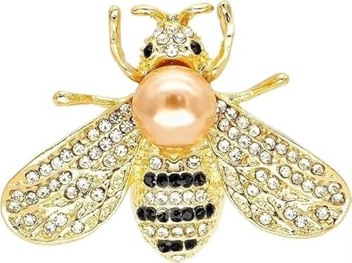 Insekt Brosche Biene Insekt Brosche, Einzigartige Kristall Brosche, Mode Strass Brosche, Pin Anstecker, Zubehör Schmuck Geschenke