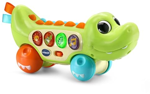 VTech Babys Lernspaß-Krokodil - Interaktives Spielzeug mit Musik
