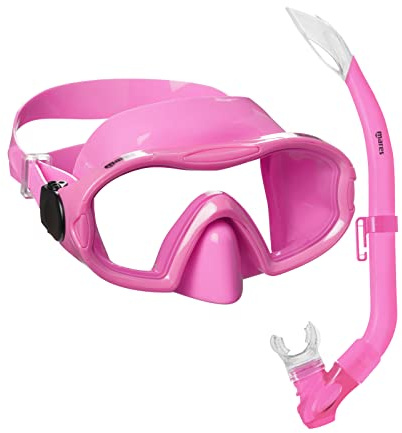 Mask och snorkel barn Mares Aquazone Combo Blenny; kombination av mask och snorkel barn – 4/7 år; rosa/rosa