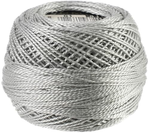 DMC - Coton Perlé, Stickgarn - ideal für alle Handarbeiten, Stickerei und Häkelarbeiten
