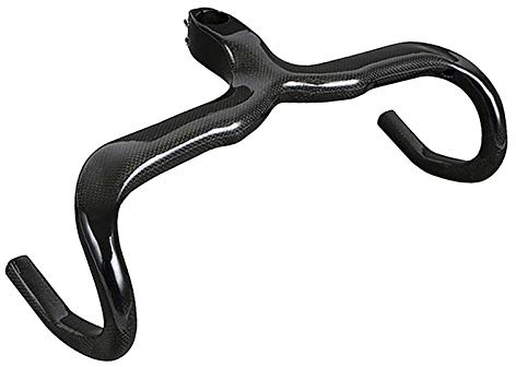 Alfa Pasca 1-1/8 Rennrad Lenker Carbon Lenker Rennrad Internes Routing 3K matt Integrierte Aero Lenker 400/420/440mm