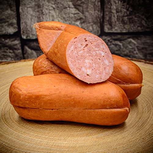 Food-United KNACKWURST GROßPACKUNG 2x 1800g Lebensmittel Familienpackung Sonderposten Grosspackung Prager Speck-Würstchen aus Rind-Schweine-Fleisch perfekt für BBQ Brat-Grill-Wurst