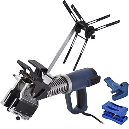 MT985 Máquina de bandas de borde portátil pequeña Curva Recta Manual Banda de borde Carpintería Máquina de bandas de borde 2000W Fácil de usar para profesionales y principiantes