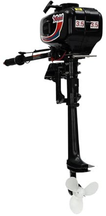 2 Takt-Außenbordmotor, 1.45KW Elektrischer Fischerbootmotor, Bootsmotor Wasserkühlung