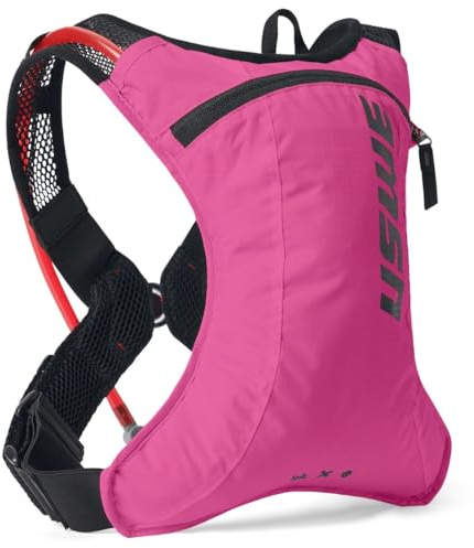 USWE Race 2.0, ultraleichter Trinkrucksack mit 2,0 l Wasserblase, auslaufsichere Packung für Kies, MTB, Laufen, Wandern, Radfahren, Camping, Radfahren für Männer und Frauen