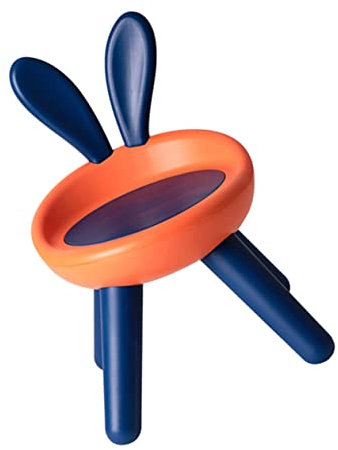 TOGEVAL 1stück Kleinkinder Rückenstuhl Ergonomische Kinderstuhl Mit Stabiler Dreieckiger Für Sicheres Sitzen Im Schlafzimmer Oder Kindergarten Orange