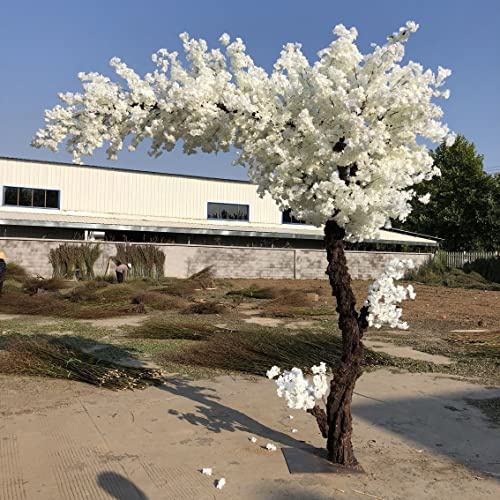 Feenbaum Licht Warmweiß - Künstlicher weißer magerer Blüten Kirschbaum für Zuhause Festival Party Weihnachten - Innen und Außen