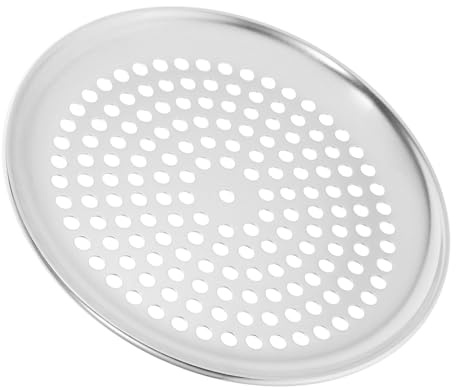OKUMEYR Plaque à Pizza Perforée Multifonctionnelle Accessoire De Cuisine Pour Four Design Pratique Et Pour Cuisson De Pizzas Et Autres Pâtisseries
