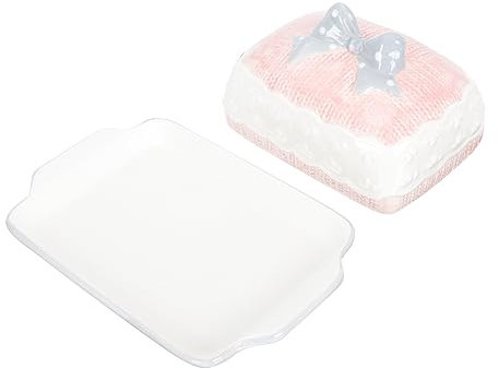 Cabilock Plat à Fromage Céramique Beurrier Boîte à Beurre Pour Nourriture Récipient à Fromage Pratique