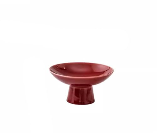 Platos Llanos Grandes Modernos Mini platear for servir, de fruta, refresco cerámica for el hogar, alto pastelería china, pequeño Platos Llanos Apilables