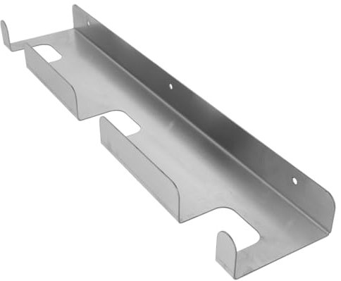 MOTHNUR Stainless Steel Pizza Peel Holder Wall Mounted Kitchen Storage Organizer for Home Commercial Use Punch Design Sleek Modern Style for Pizza Kitchen Tools