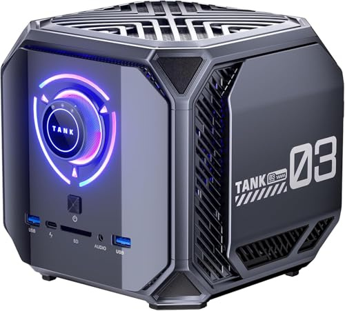 ACEMAGIC Warlord Mini M1A Mini PC, Ιntel i9-12900H (14C/20T, Fino a 5.0 GHz),32GB DDR5 1024GB(1TB) M.2 2280 NVME SSD, Mini Desktop Computer con/Geforce RTX 4060/Dual 2.5G LAN/ 8K UHD/Triple Fans