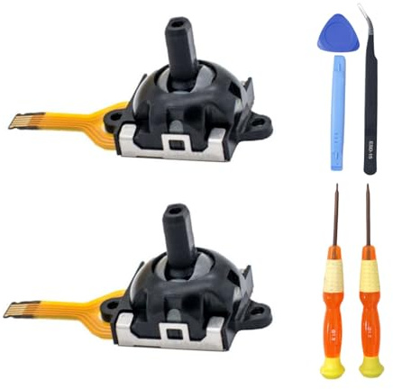 Hzxkqmil Joysticks Analógicos de Repuesto para MSI Claw A1M 7 Handheld | Módulo de Joystick Accesorios de Reparación de Thumbsticks con Kit de Herramientas para MSI Claw A1M 7 Gaming Handheld 2024